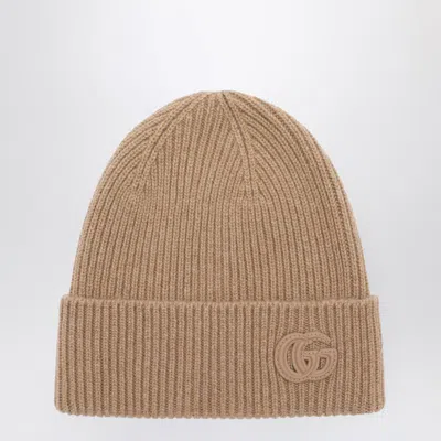 GUCCI GUCCI CAMEL BEANIE