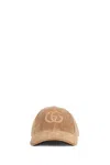 Gucci Camel Corduroy Baseball Cap In Neutral