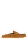 Gucci Embossed Pattern Flat Sole Slippers
