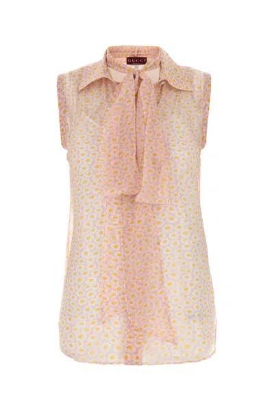 Gucci Shirt-42 Nd  Female In Pink