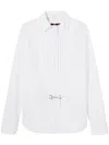 Gucci Camicia In Popeline Di Cotone In White
