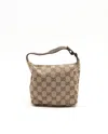 Gucci Canvas And Leather Vanity Case In Brown