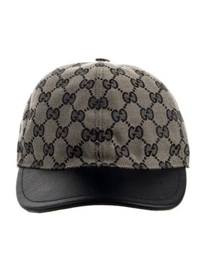 Pre-owned Gucci Canvas Baseball Hat In Multi