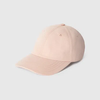 Gucci Canvas Baseball Hat In Pink