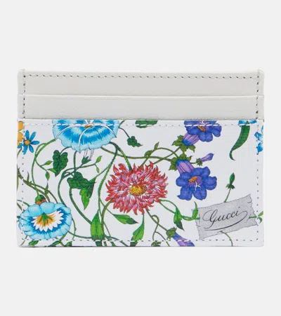 Gucci Canvas Card Holder In Multi
