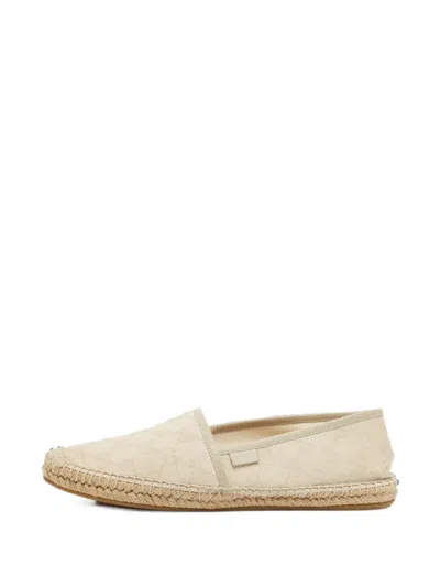 Gucci Canvas Espadrilles In White