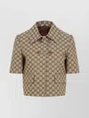 Gucci Women Gg Canvas Jacket