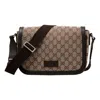 Gucci Canvas Prints Single Shoulder Bag Brown In Pattern