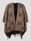 Gucci Cape In Brown