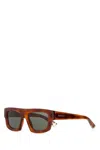 GUCCI GUCCI CARAMEL ACETATE SUNGLASSES