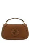 Gucci Brown Blondie Medium Crossbody Bag In Brown