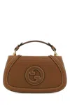 Gucci Brown Blondie Medium Crossbody Bag In Brown