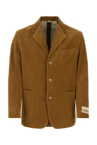 Gucci Caramel Velvet Blazer