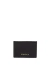 Gucci Card Case In Black