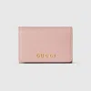 GUCCI GUCCI CARD CASE WITH SCRIPT