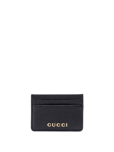 Gucci Card Holder In Black  