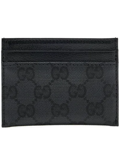 Gucci Card Holder  Essence Classic In Black