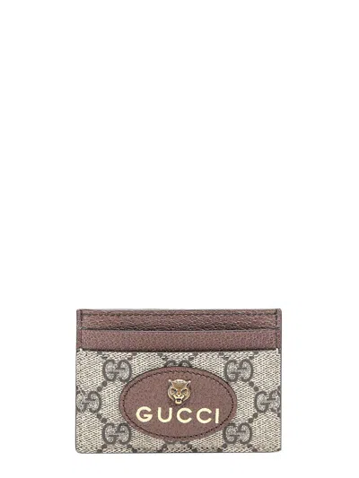 Gucci Cardholder In Beige