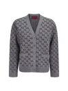 Gucci Embroidered Wool Cardigan