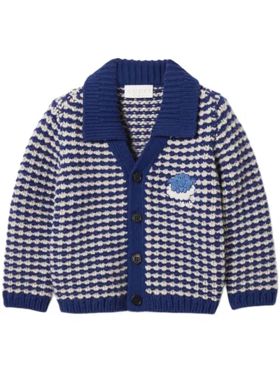 Gucci Cardigan In Blue