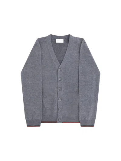 Gucci Kids' Cardigan For Boy In Gray