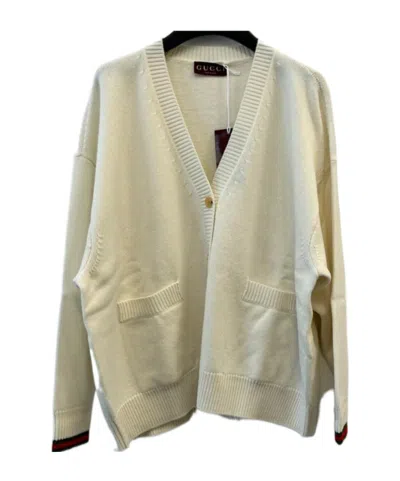 Gucci Cardigan Sweater In Gray