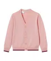 Gucci Cardigan With Ribbon In Pink