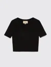 Gucci V-neck Wool-cashmere Cardigan In Black