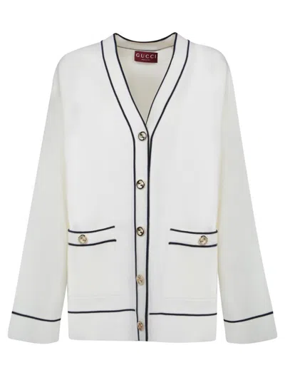Gucci Cardigan In White