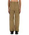 Gucci Brown Cargo Pocket Trousers In Brown