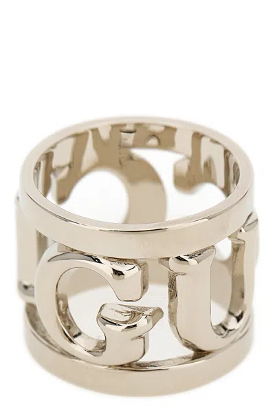 Gucci Carré Ring In Silver
