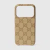 Gucci Case For Iphone 17 Pro In Brown
