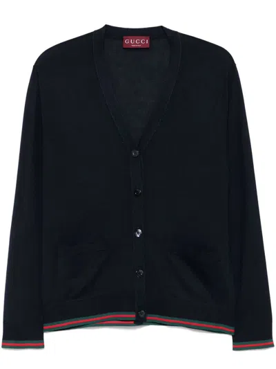 GUCCI GUCCI CASHMERE AND SILK CARDIGAN
