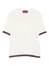Gucci Cashmere And Silk Top In White