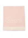 Gucci Cashmere Blanket In Pink