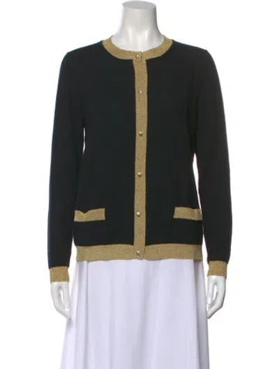 Pre-owned Gucci Cashmere Colorblock Pattern Sweater In Multi