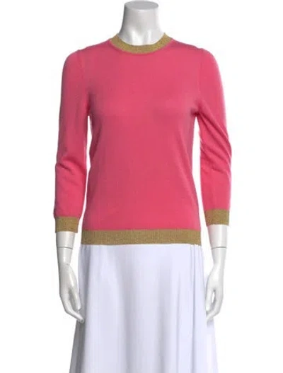 Pre-owned Gucci Cashmere Crew Neck Sweater