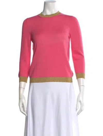 Pre-owned Gucci Cashmere Crew Neck Sweater
