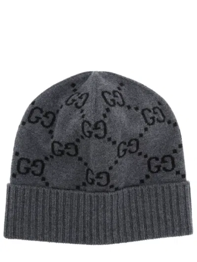 Gucci Cashmere Hat In Black