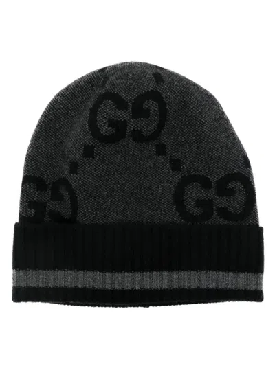 Gucci Cashmere Hat In Black