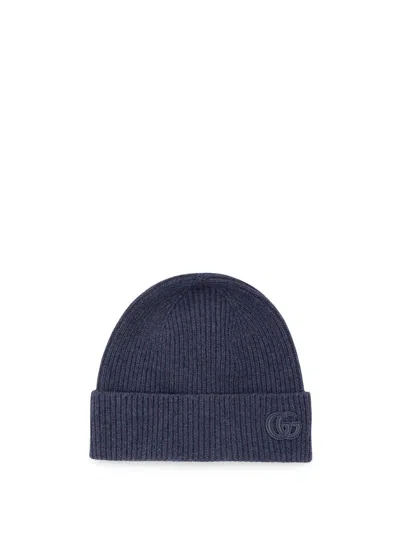 Gucci Cashmere Hat In Blue