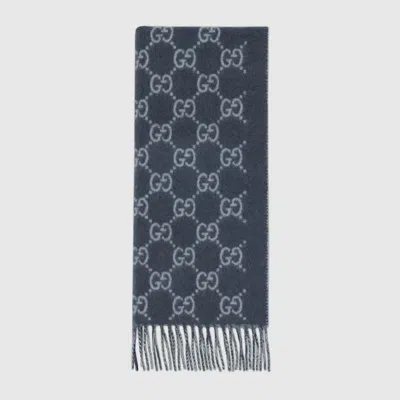GUCCI GUCCI CASHMERE SCARF GG