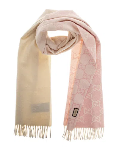 Gucci Cashmere Scarf In Pink