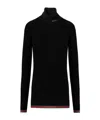 Gucci Cashmere Silk Blended Sweater In Black