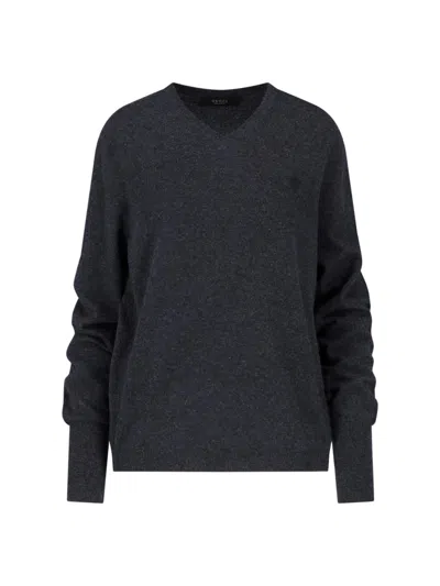 Gucci Cashmere Sweater In Gray