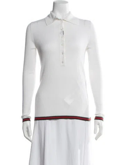 Pre-owned Gucci Cashmere Sweater W/ Tags In Neutrals