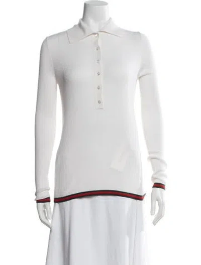 Pre-owned Gucci Cashmere Sweater W/ Tags In Neutrals