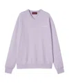 Gucci Cashmere Sweater With Intarsia In Purple