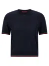 Gucci Cashmere T-shirt In Blue