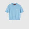 Gucci Cashmere Top With Intarsia